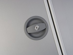 Abschliessbare Stalltür